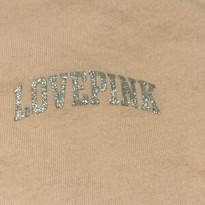 Love Pink In Glitter Letters Soft Sleep Shirt